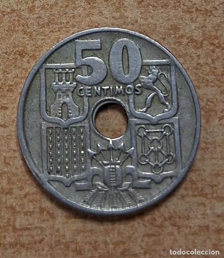 Monedas Franco: MONEDA DE 50 C&Eacute;NTIMOS - Foto 1