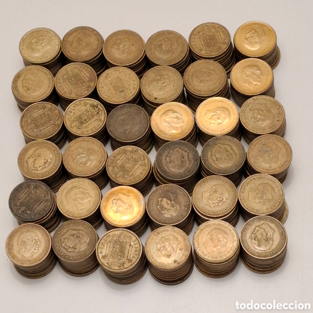M&uuml;nzen unter Franco: Lote De 360 Pesetas De Francisco Franco, Con El Aguila.