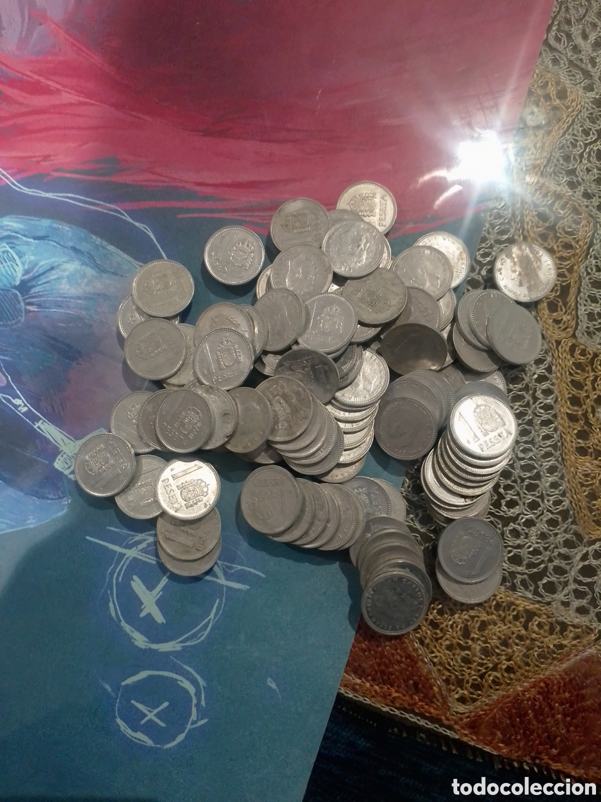 Monedas Franco: Monedas varias del estado espa&ntilde;ol - Foto 2