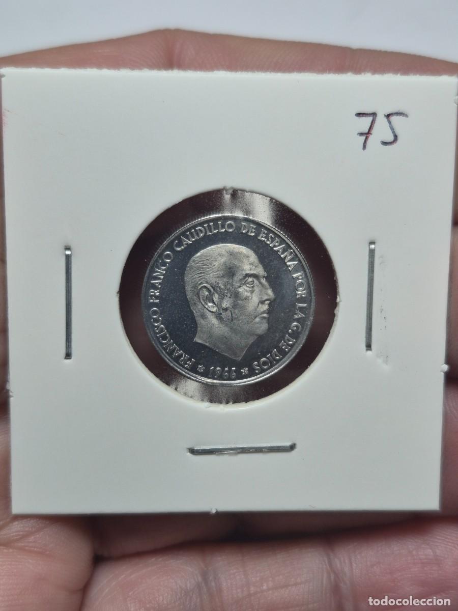 Monedas Franco: NT/ 50 CENTIMOS 1966 *75 ESTADO ESPA&Ntilde;OL SOLO EN PRUEBA SIN OXIDACIONES