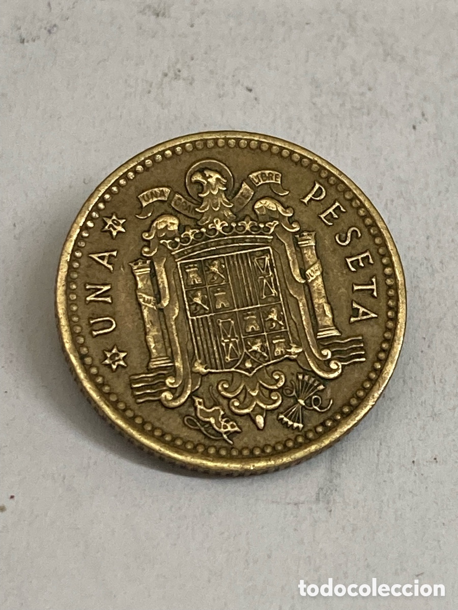 Monedas Franco: Moneda de 1peseta 1966 E70 /M1 - Foto 2
