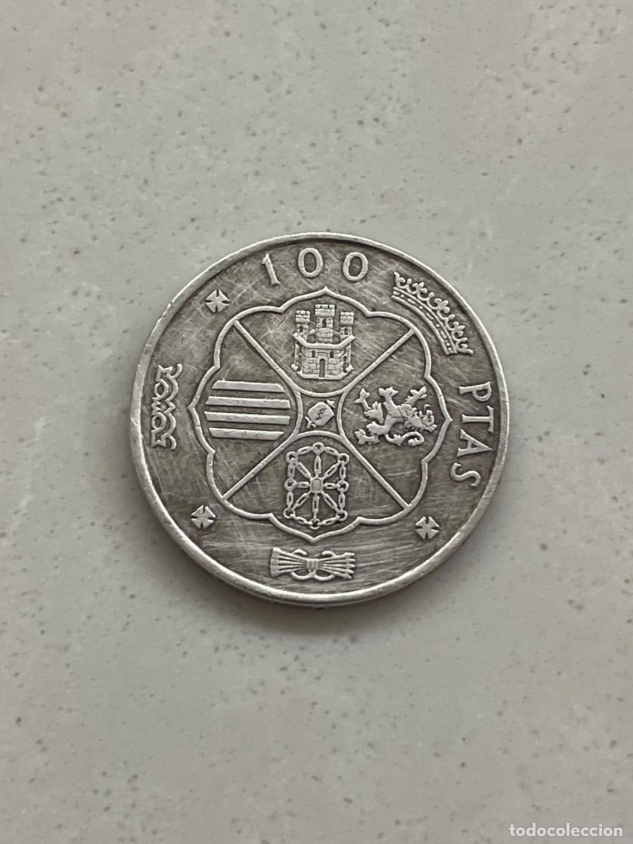 Monedas Franco: Moneda de 100 pesetas a&ntilde;o 1966 - Foto 2