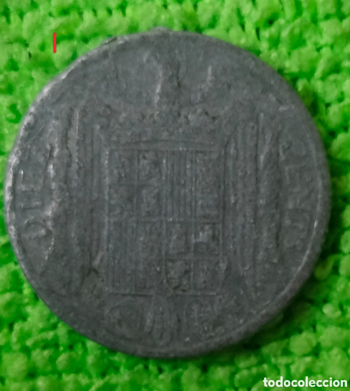 Monedas Franco: una moneda de 10 c&eacute;ntimos de Espa&ntilde;a de 1945 - Foto 4
