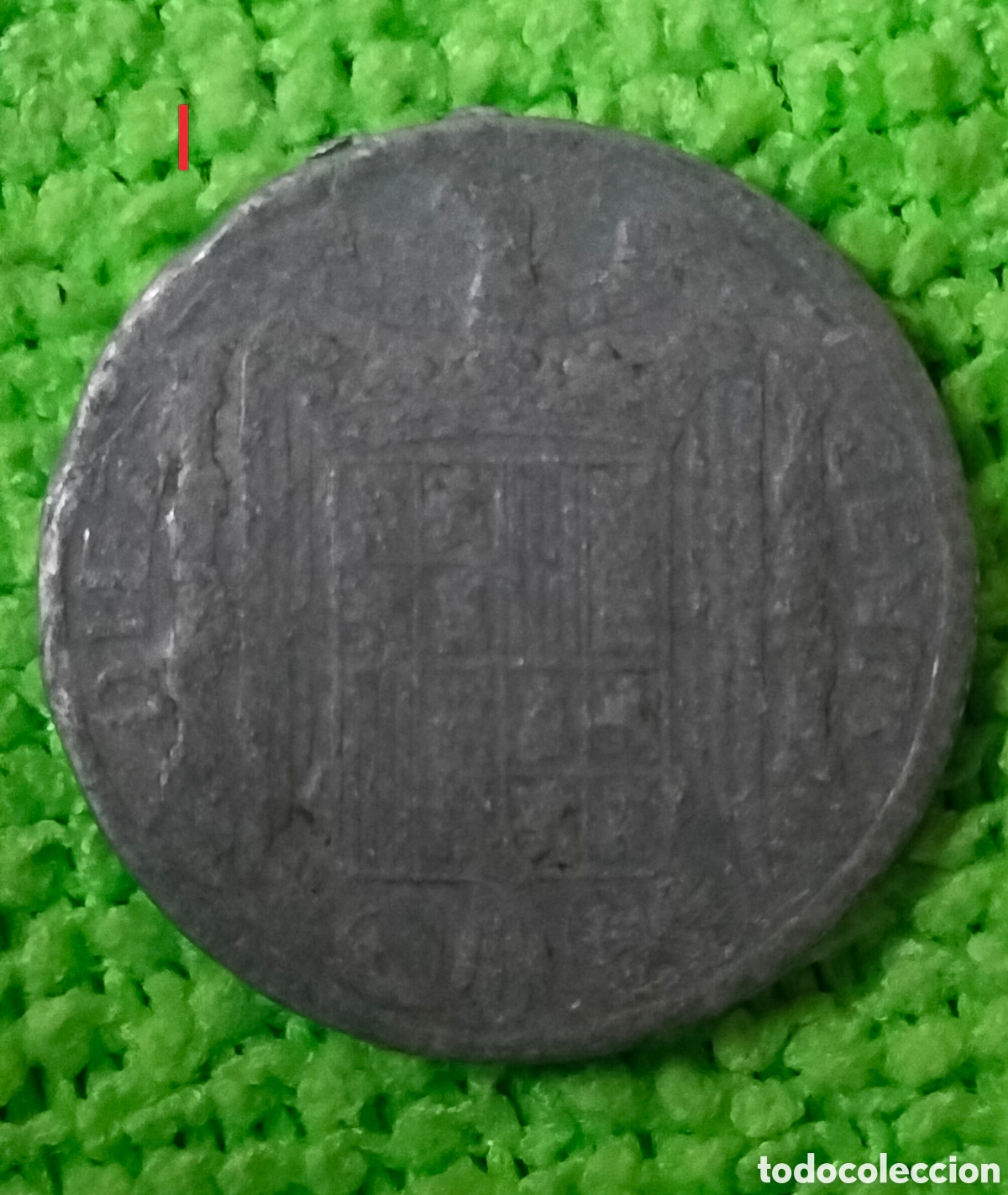 Monedas Franco: una moneda de 10 c&eacute;ntimos de Espa&ntilde;a de 1945 - Foto 6