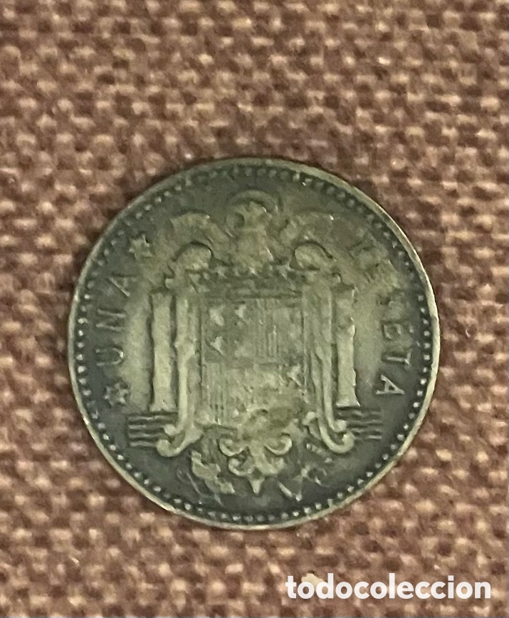 Monedas Franco: Moneda 1Pta Franco 1953 - Foto 2