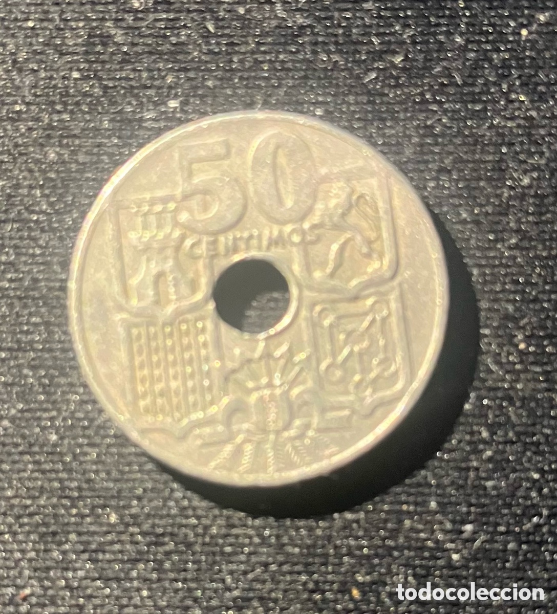 Monedas Franco: Moneda 50 cent Espa&ntilde;a 1963 - Foto 2