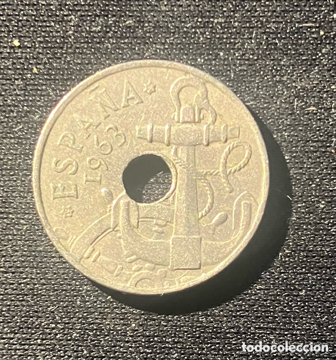 Monedas Franco: Moneda 50 cent Espa&ntilde;a 1963 - Foto 1