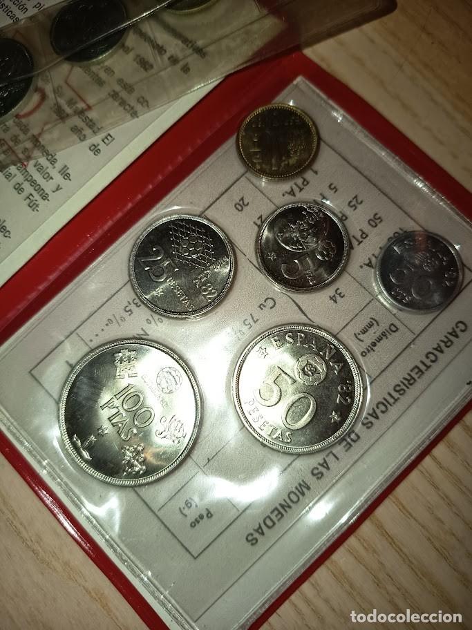 Monedas Franco: Monedas nuevas Espa&ntilde;a 82 - Foto 7