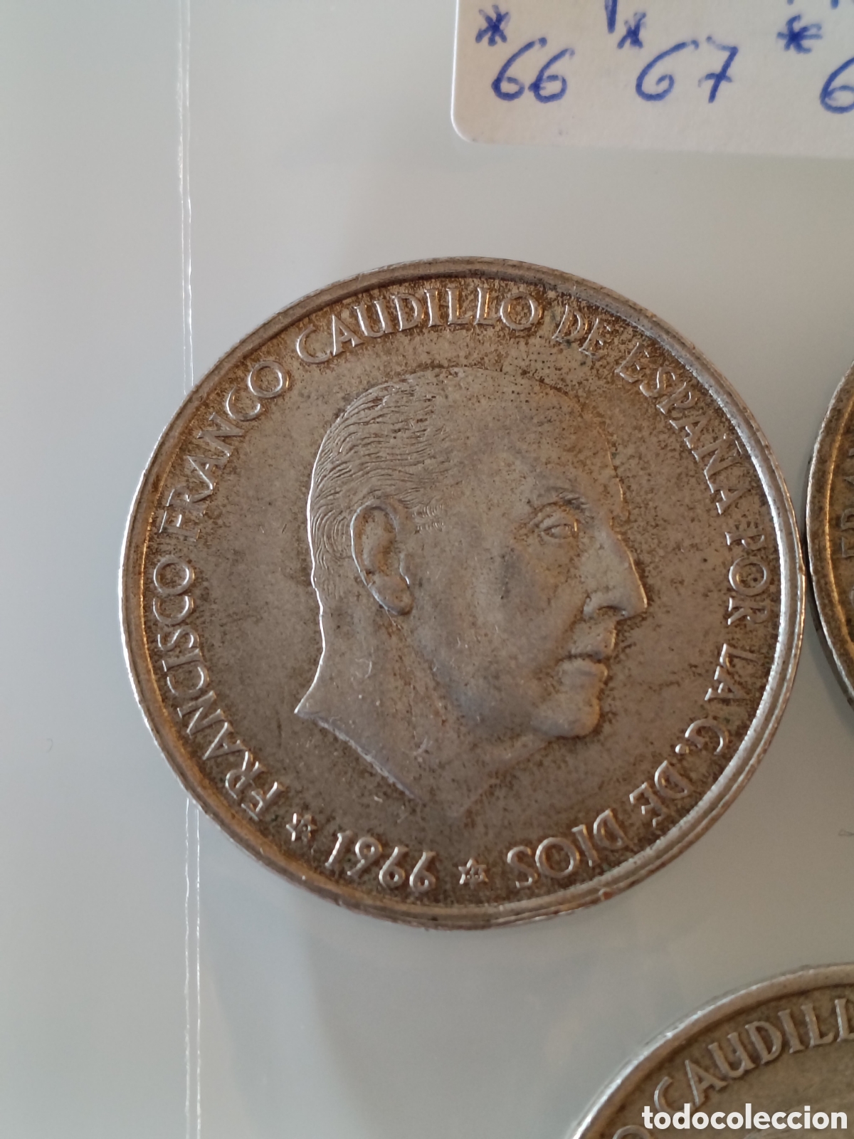 Monedas Franco: 100 pesetas Espa&ntilde;a 1966 - Foto 2