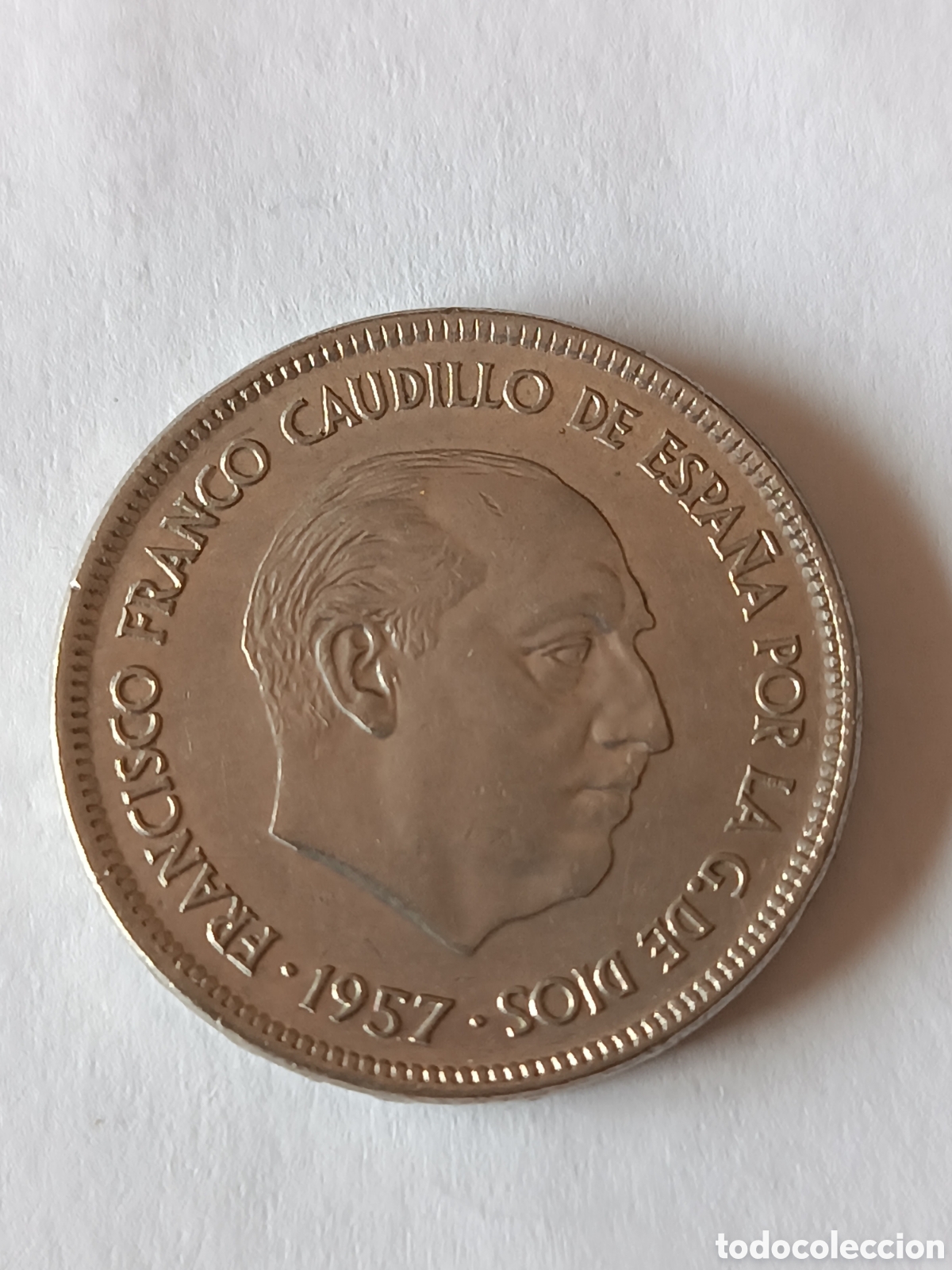 Monedas Franco: Moneda 25 pesetas 1957 - Foto 1