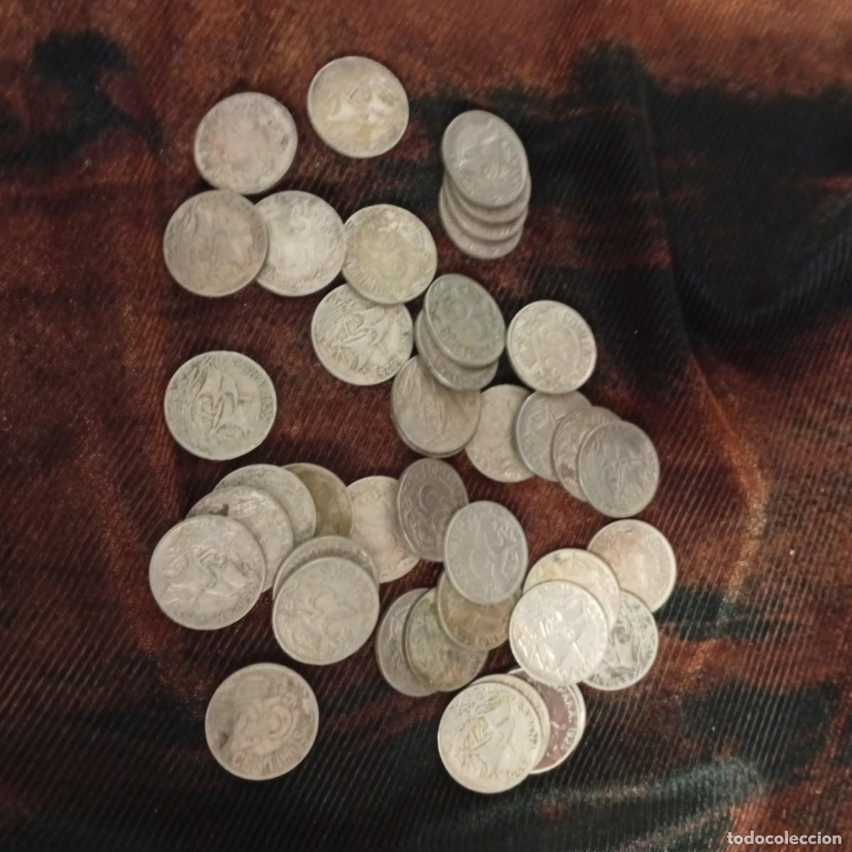 Monedas Franco: CINCO MONEDAS DE 25 CENTIMOS 1925 Y 1927 - Foto 6