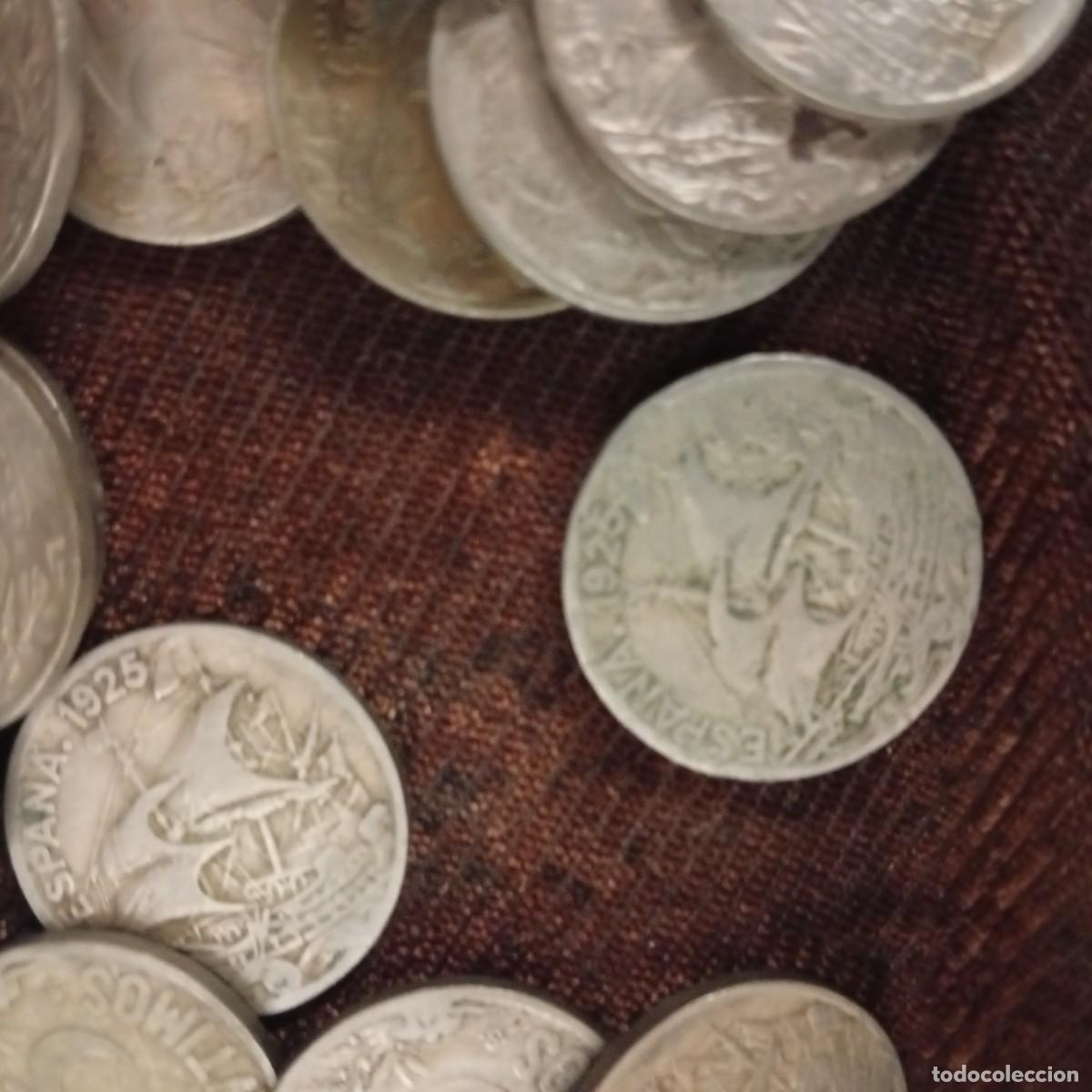 Monedas Franco: CINCO MONEDAS DE 25 CENTIMOS 1925 Y 1927 - Foto 7