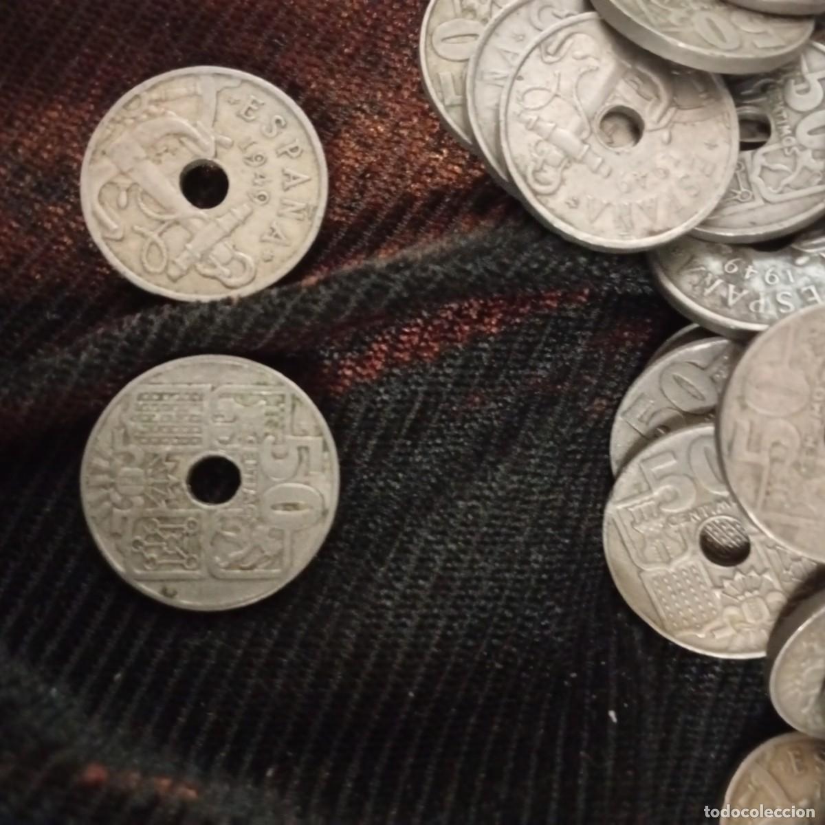Monedas Franco: CINCO MONEDAS DE 25 CENTIMOS 1925 Y 1927 - Foto 11