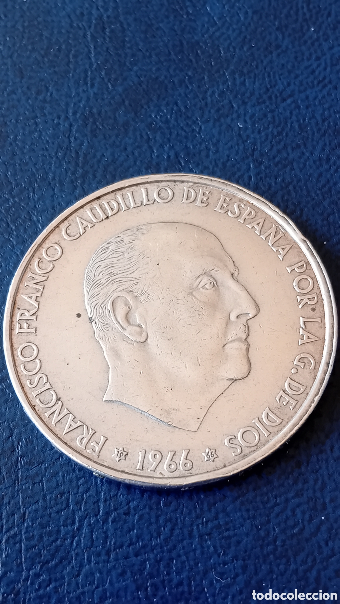 Monedas Franco: MONEDA PLATA 100 PESETAS 1966 - Foto 2