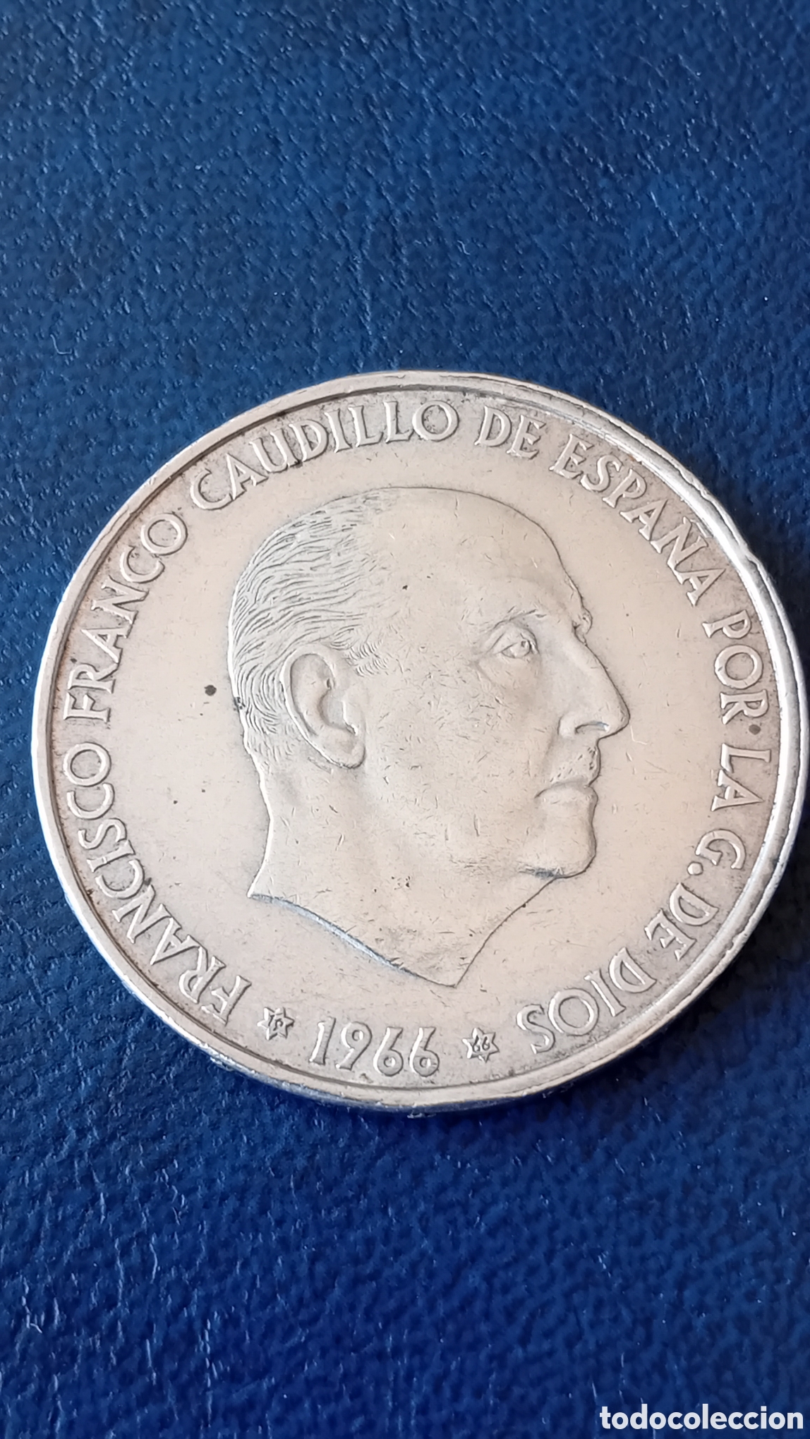 Monedas Franco: MONEDA PLATA 100 PESETAS 1966 - Foto 3