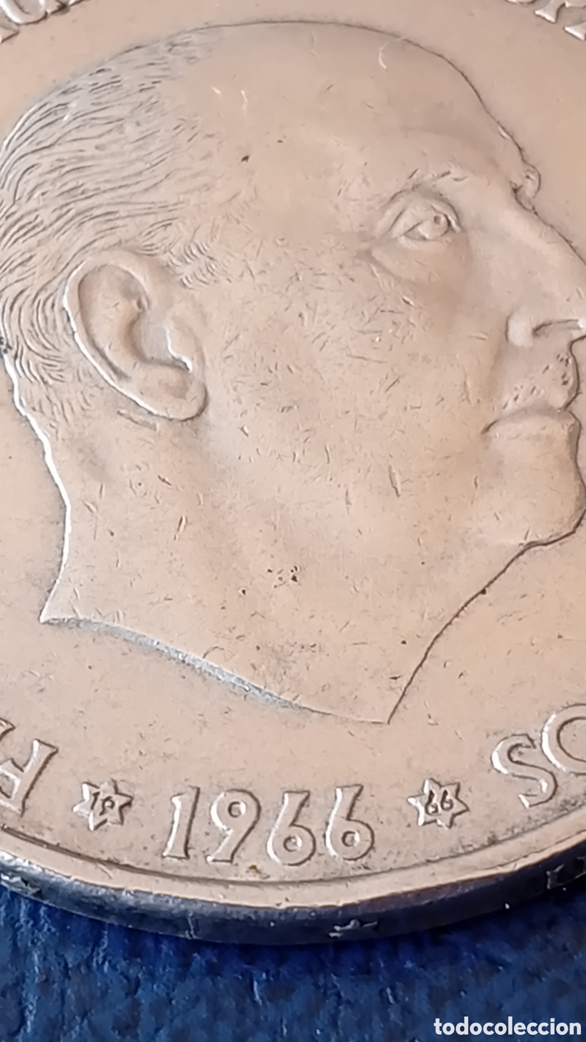 Monedas Franco: MONEDA PLATA 100 PESETAS 1966 - Foto 1