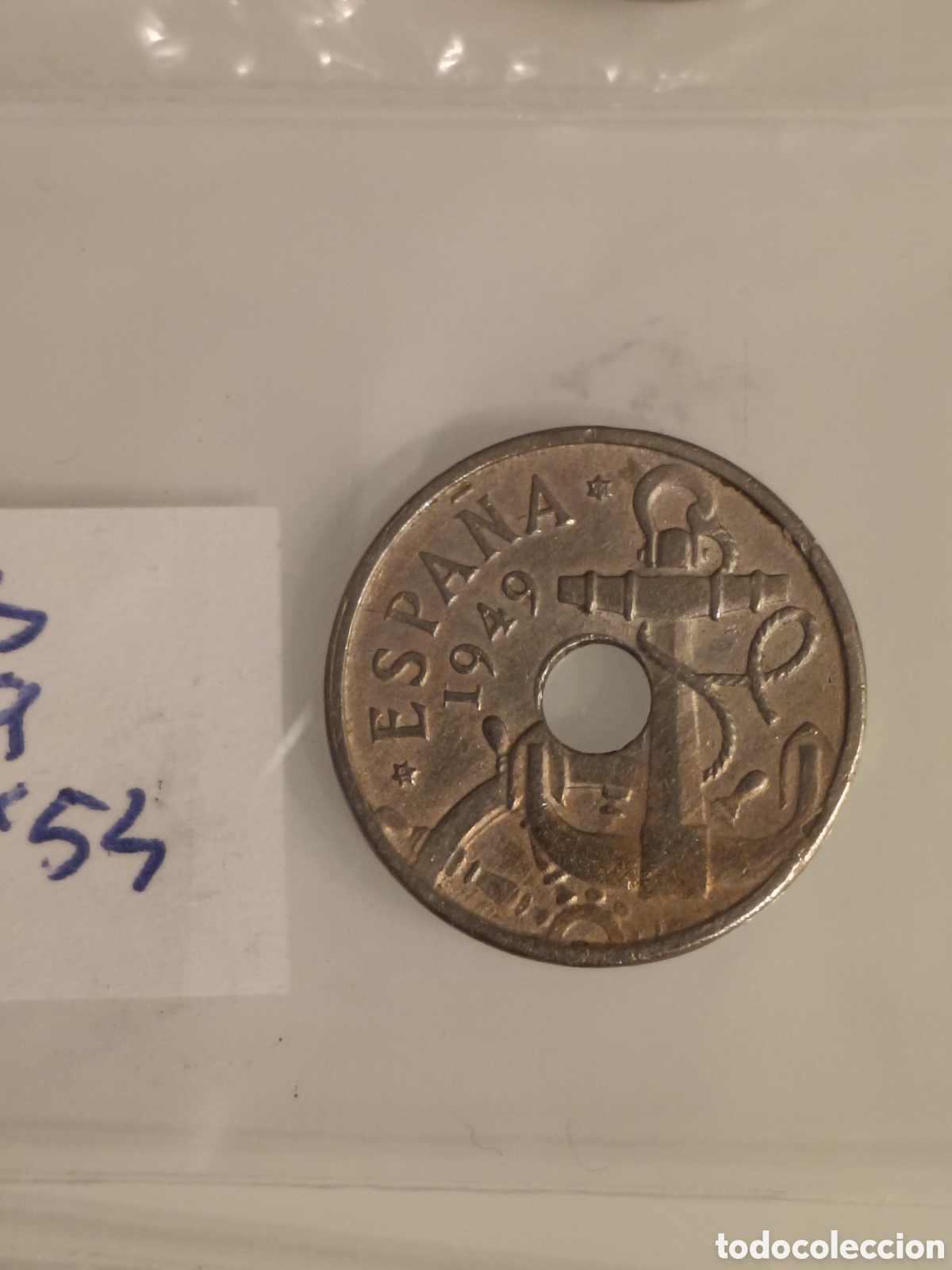 Monedas Franco: Lote 50 c&eacute;ntimos Espa&ntilde;a - Foto 3