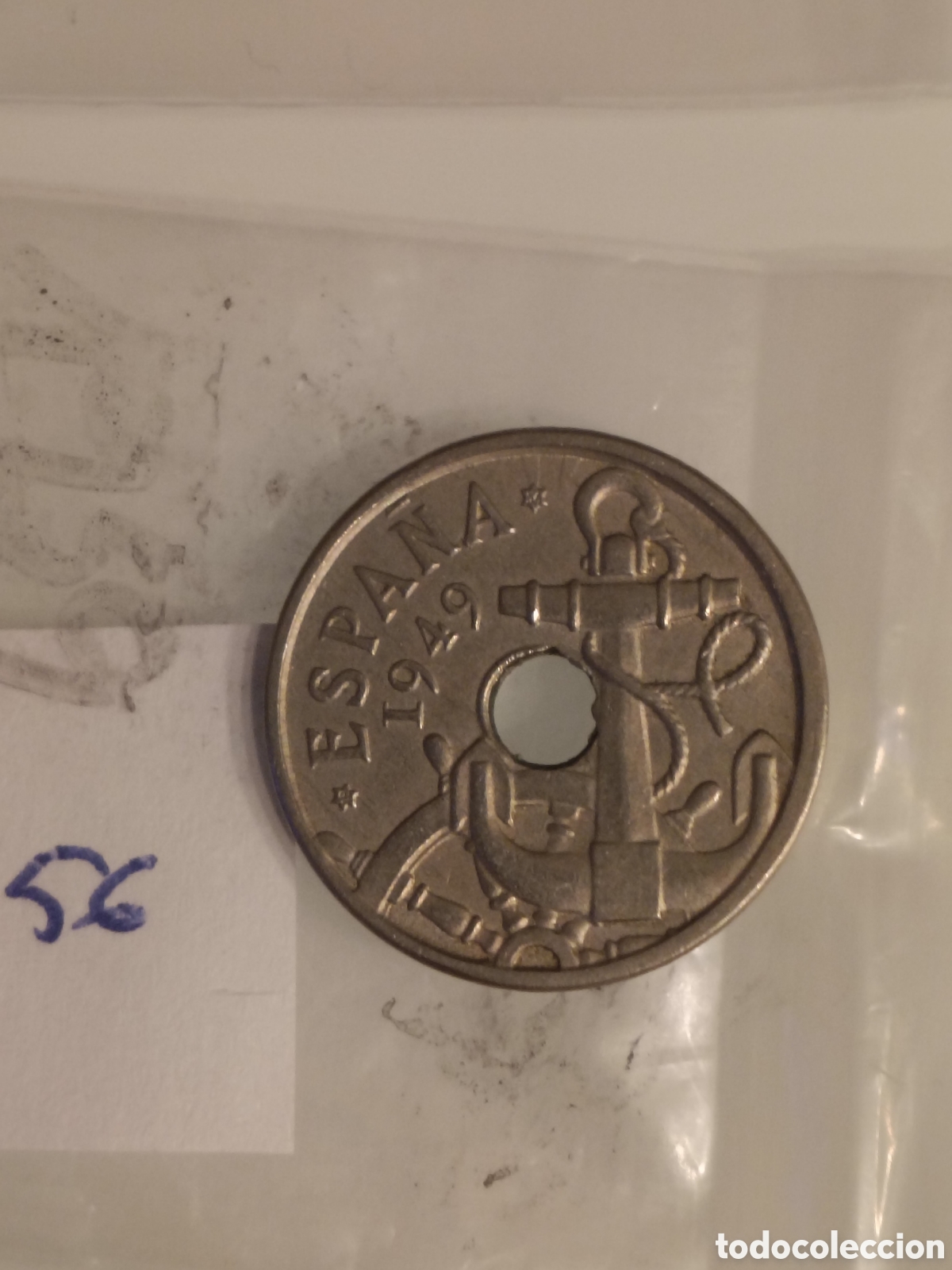 Monedas Franco: Lote 50 c&eacute;ntimos Espa&ntilde;a - Foto 4