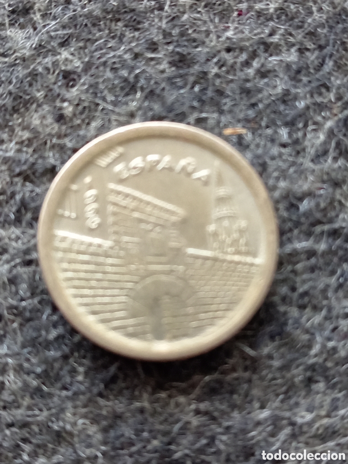 Monedas Franco: Dos monedas de 5 pesetas a&ntilde;o 1996 - Foto 5