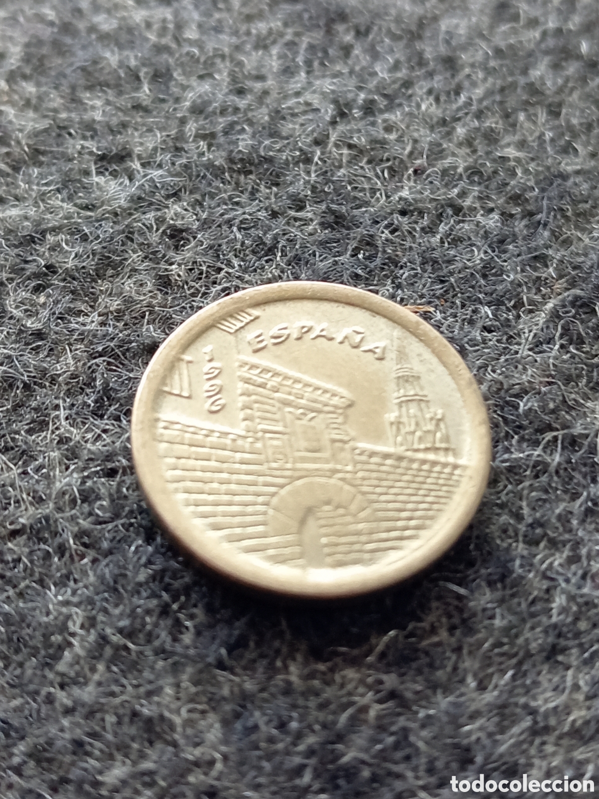 Monedas Franco: Dos monedas de 5 pesetas a&ntilde;o 1996 - Foto 6
