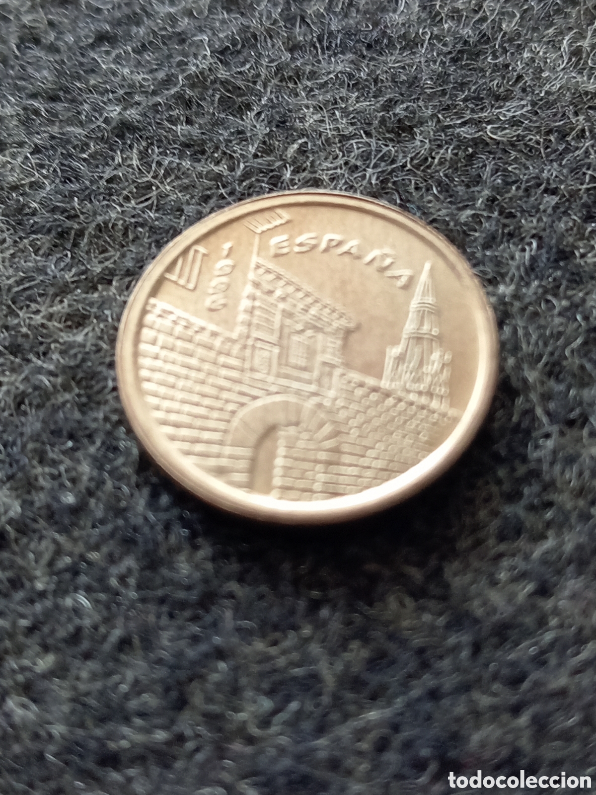 Monedas Franco: Dos monedas de 5 pesetas a&ntilde;o 1996 - Foto 7