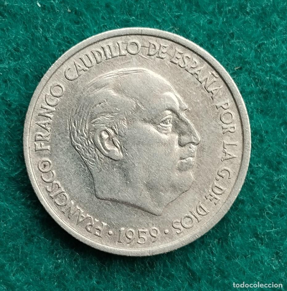 Monedas Franco: moneda 10 centimos Franco 1959 - Foto 1