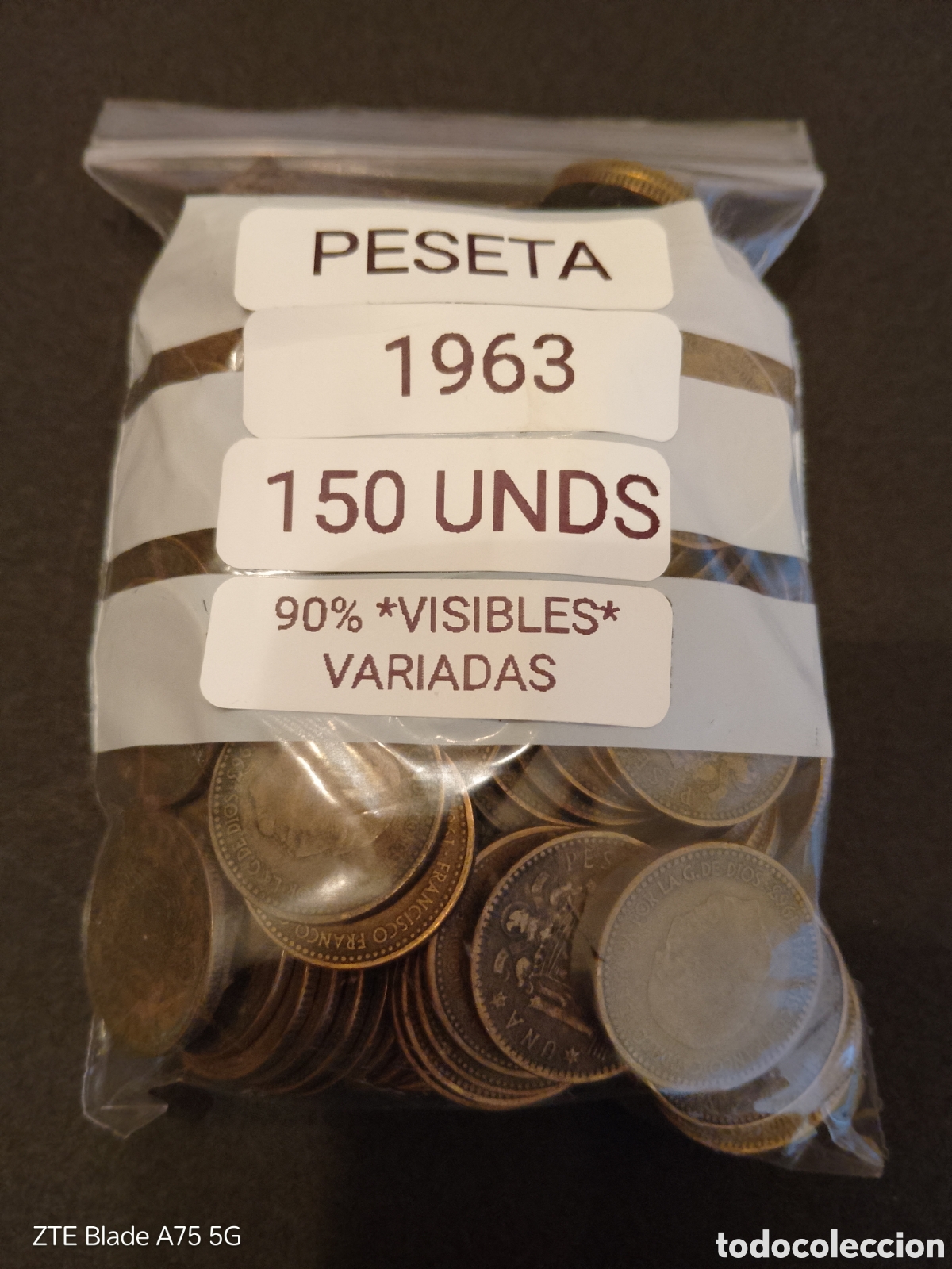 Monedas Franco: Monedas de Franco peseta - Foto 1