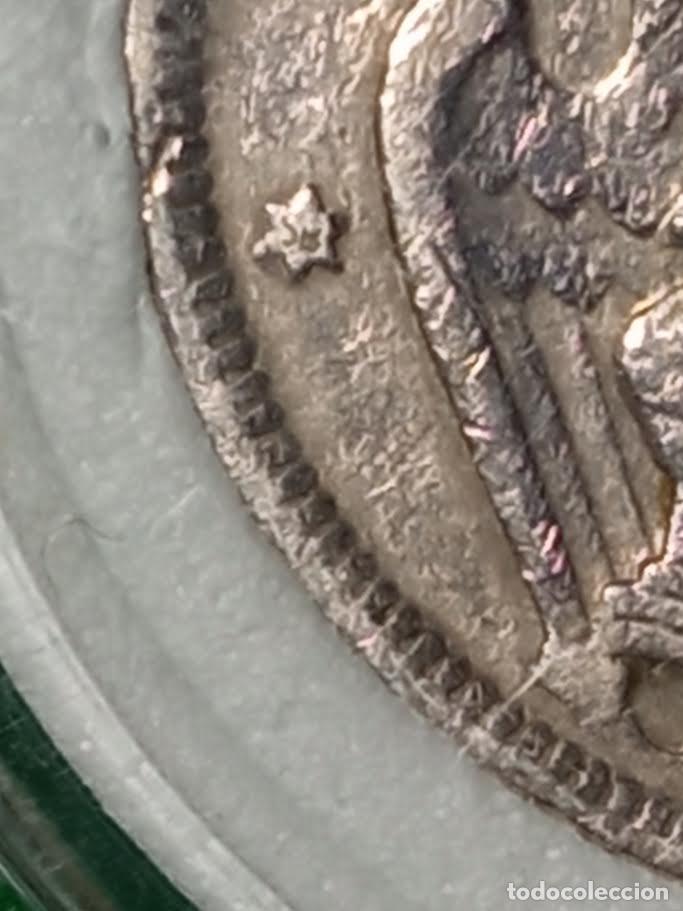 Monedas Franco: MONEDA DE 5 PESETAS DE 1957 *58 - Foto 4