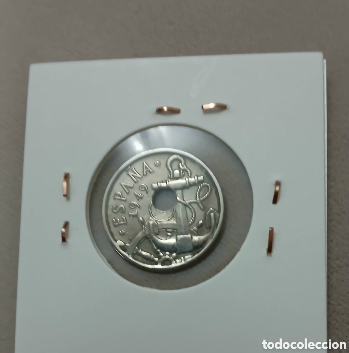 Monedas Franco: 50 C&Eacute;NTIMOS 1945*56 EN EBC - Foto 2