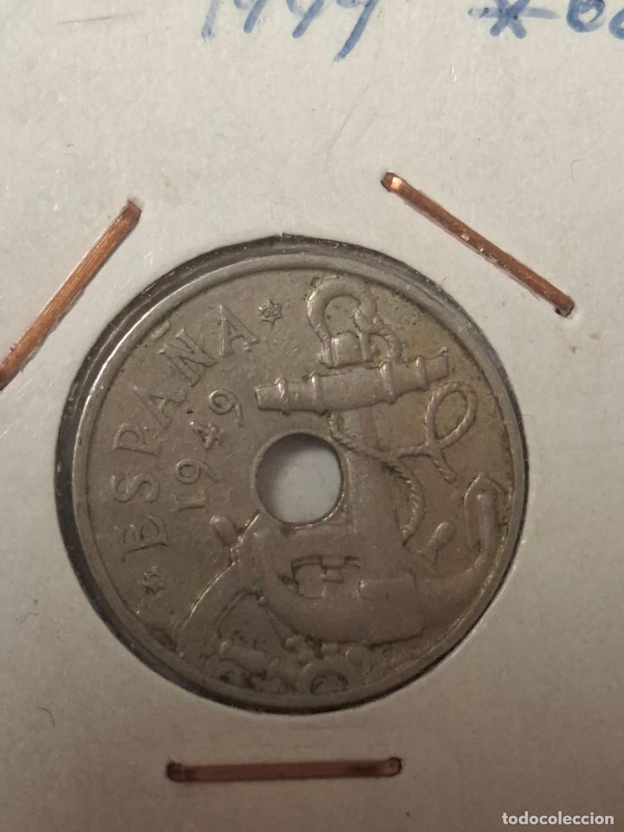 Monedas Franco: MONEDA DE 50 C&Eacute;NTIMOS DE 1949*62 - Foto 1