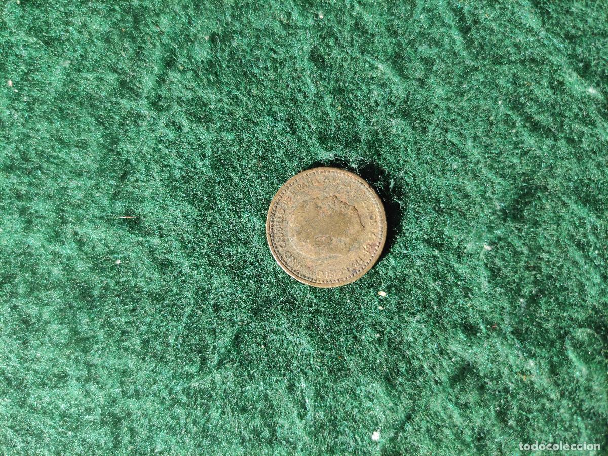 Monedas Franco: Moneda de 1 peseta de 1947 - Foto 1