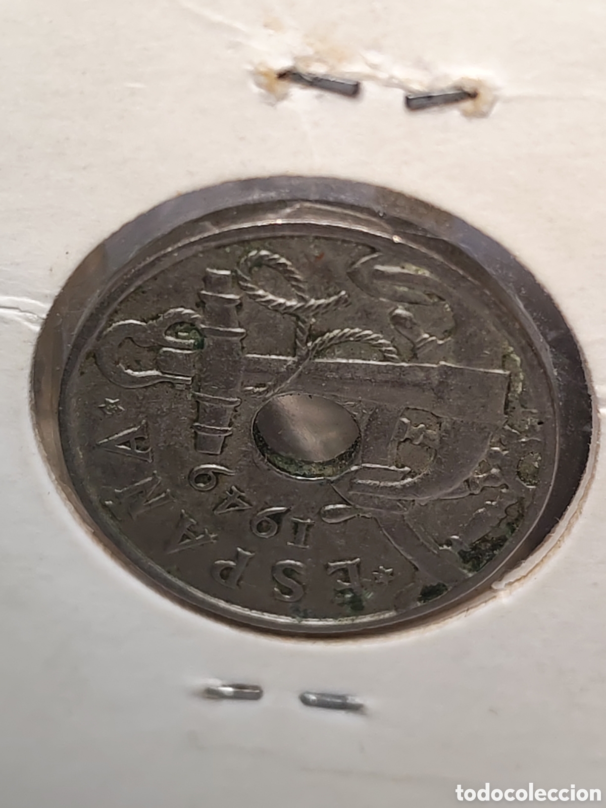 Monedas Franco: Espa&ntilde;a- 50 centimos 1949 *53 - Foto 5