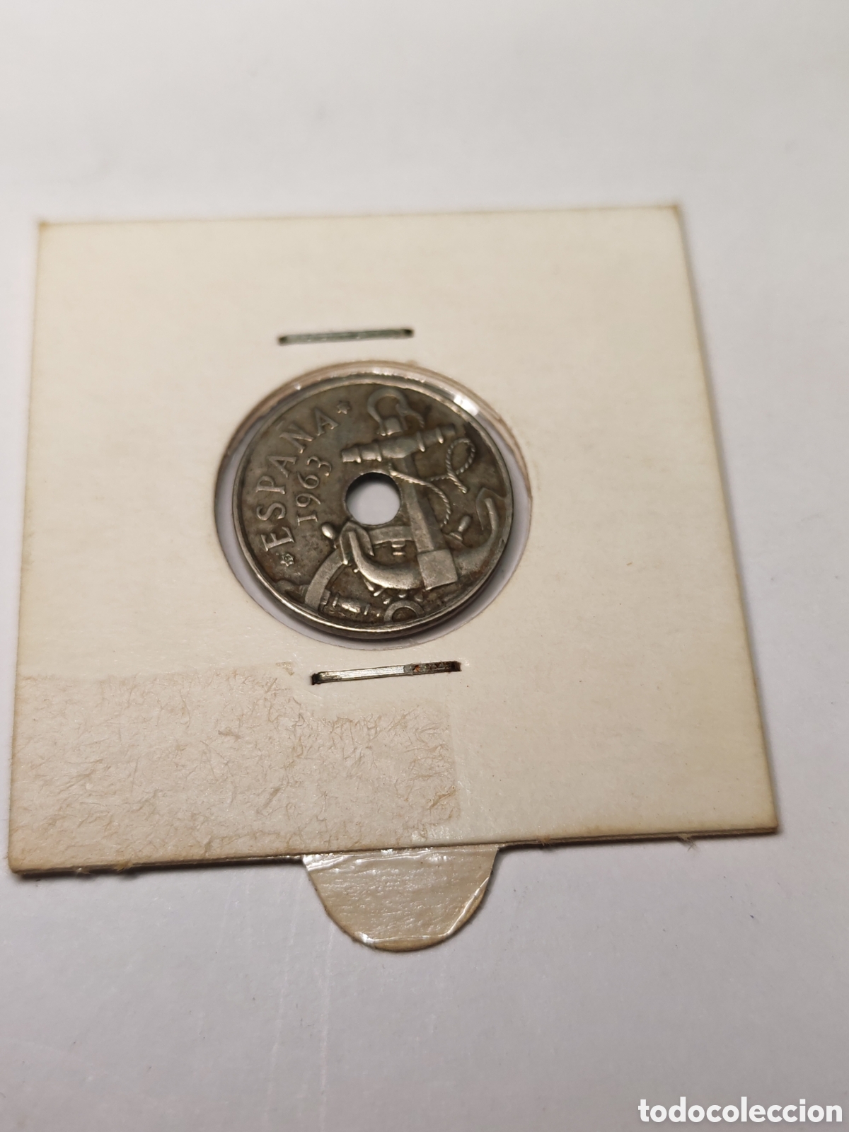 Monedas Franco: Espa&ntilde;a- 50 centimos 1963 *63 - Foto 2