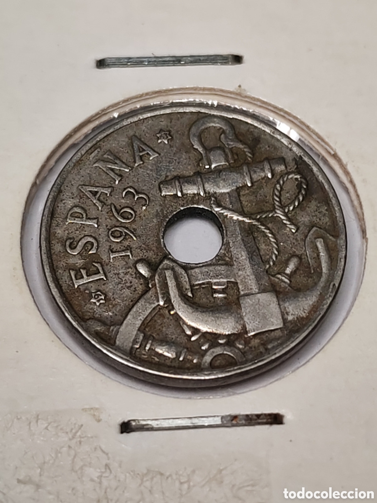 Monedas Franco: Espa&ntilde;a- 50 centimos 1963 *63 - Foto 4