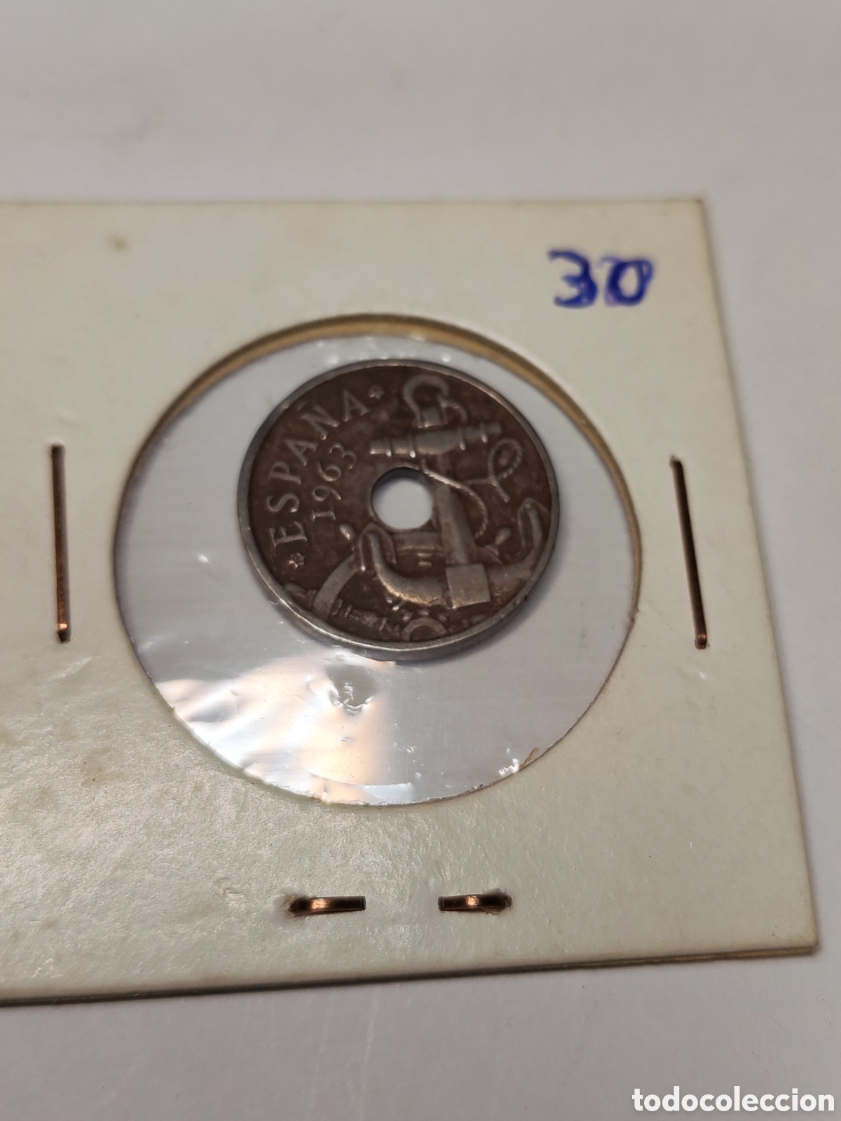 Monedas Franco: Espa&ntilde;a- 50 centimos 1963 *63 - Foto 2