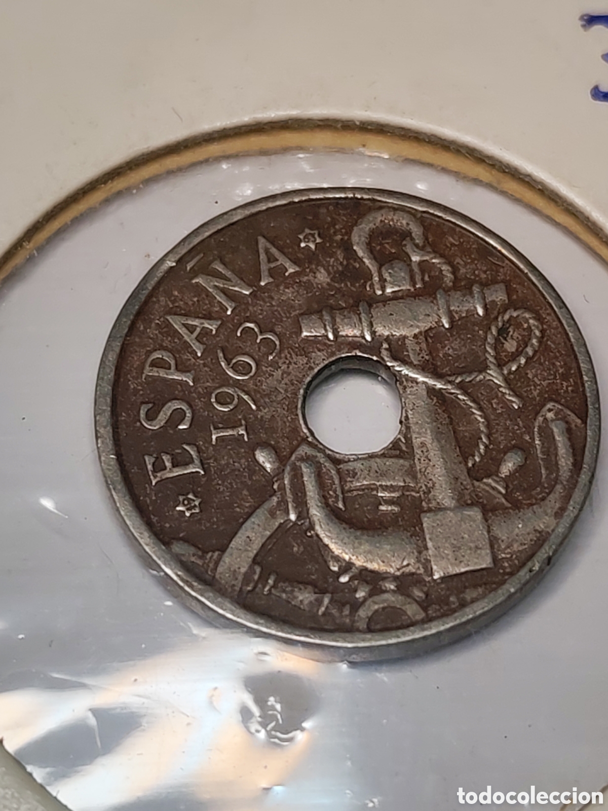 Monedas Franco: Espa&ntilde;a- 50 centimos 1963 *63 - Foto 4
