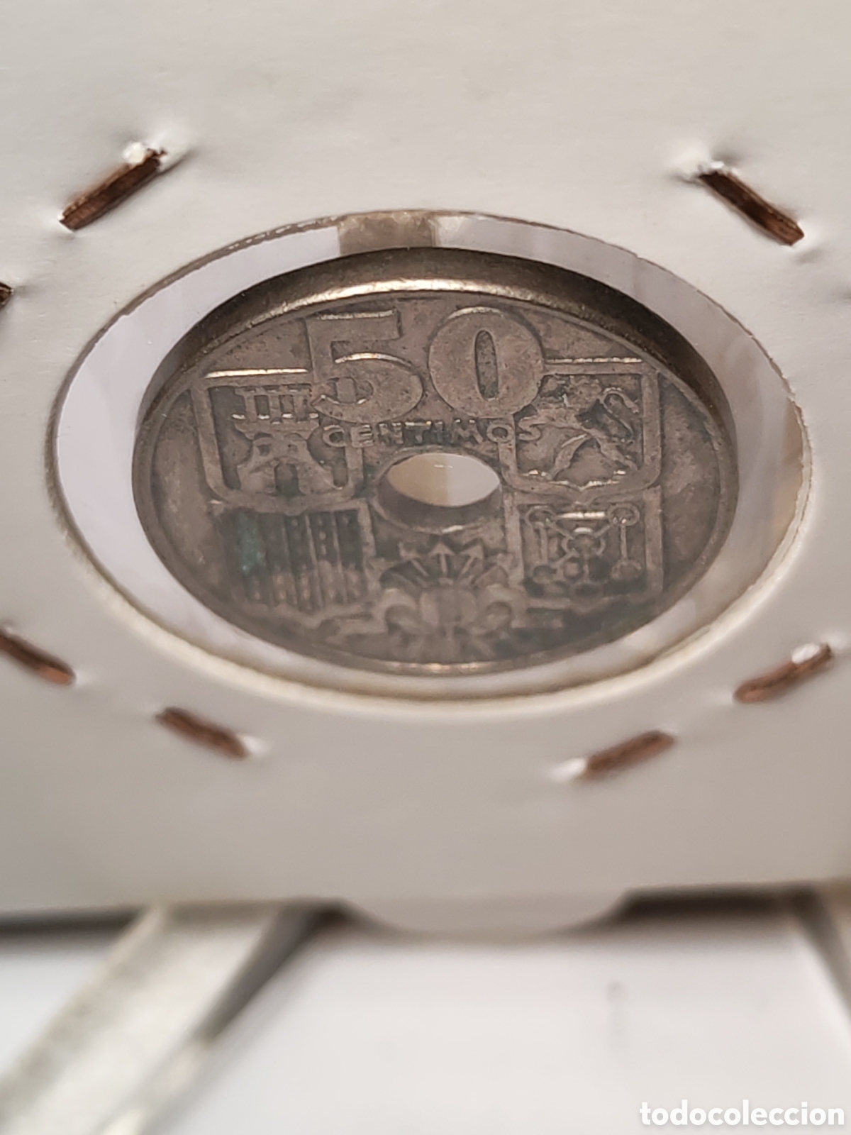 Monedas Franco: Espa&ntilde;a- 50 centimos 1963 *65 - Foto 5