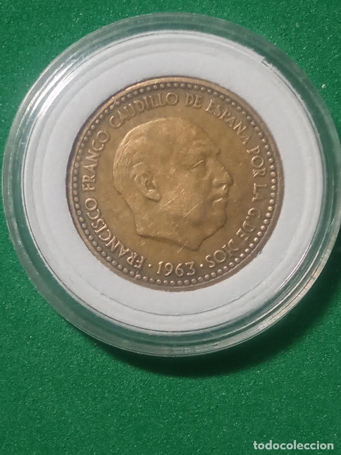 Monedas Franco: MONEDA 1 PESETA 1963 * 63 - Foto 1