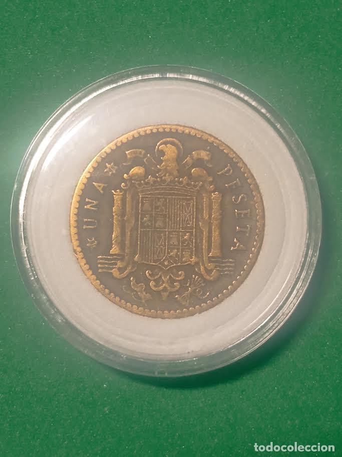 Monedas Franco: MONEDA 1 PESETA 1963 * 63 - Foto 3