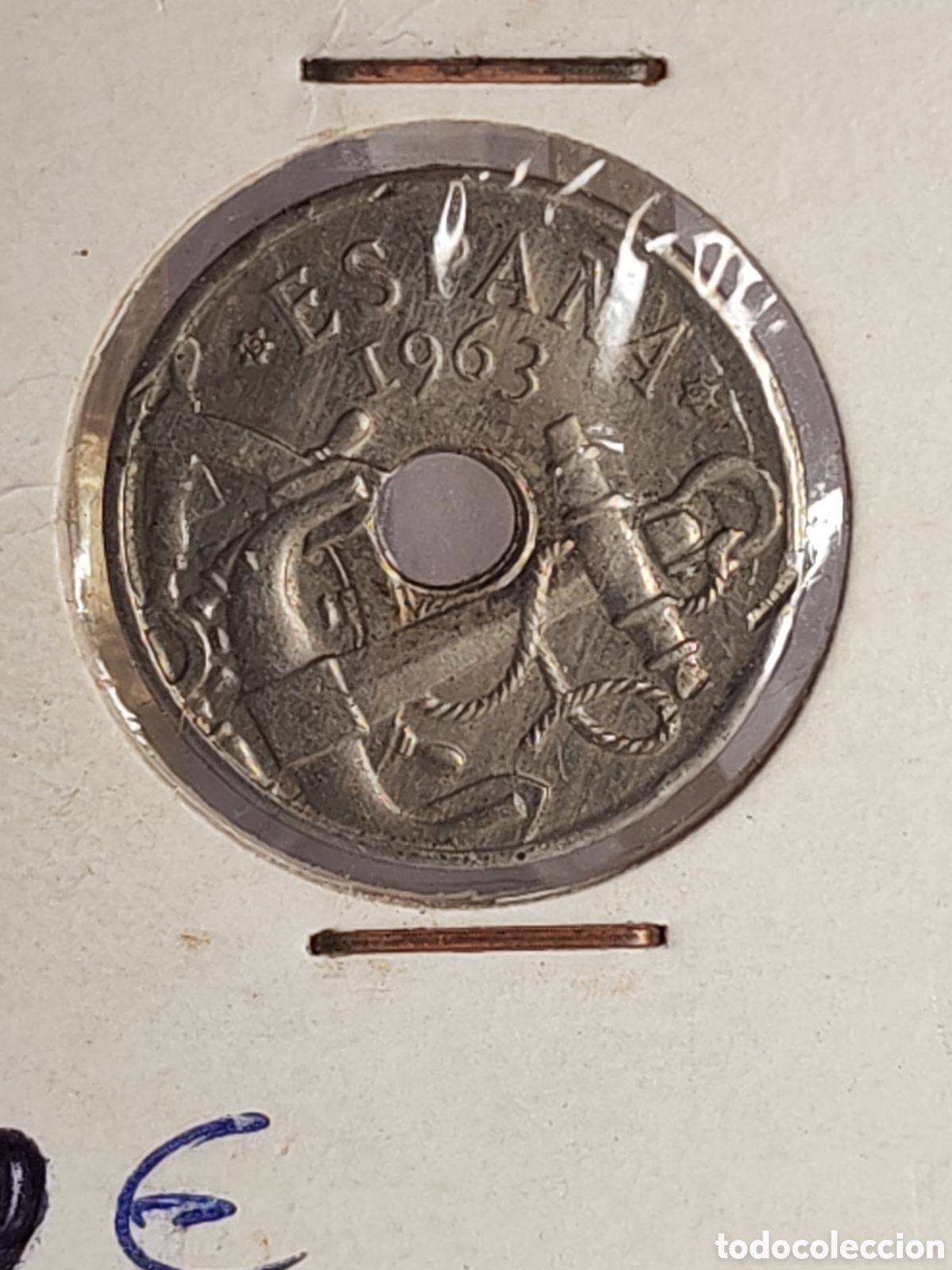 Monedas Franco: Espa&ntilde;a. 50 centimos. 1963. *63. - Foto 3