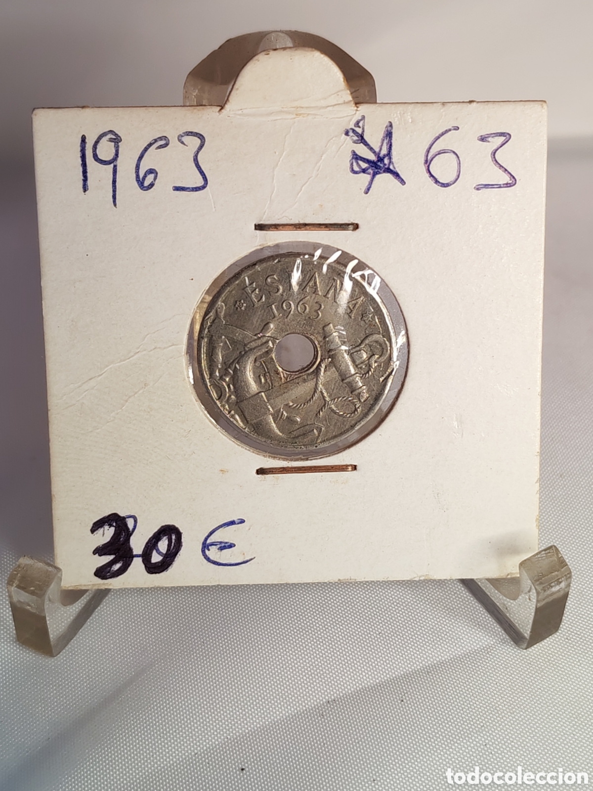 Monedas Franco: Espa&ntilde;a. 50 centimos. 1963. *63. - Foto 1