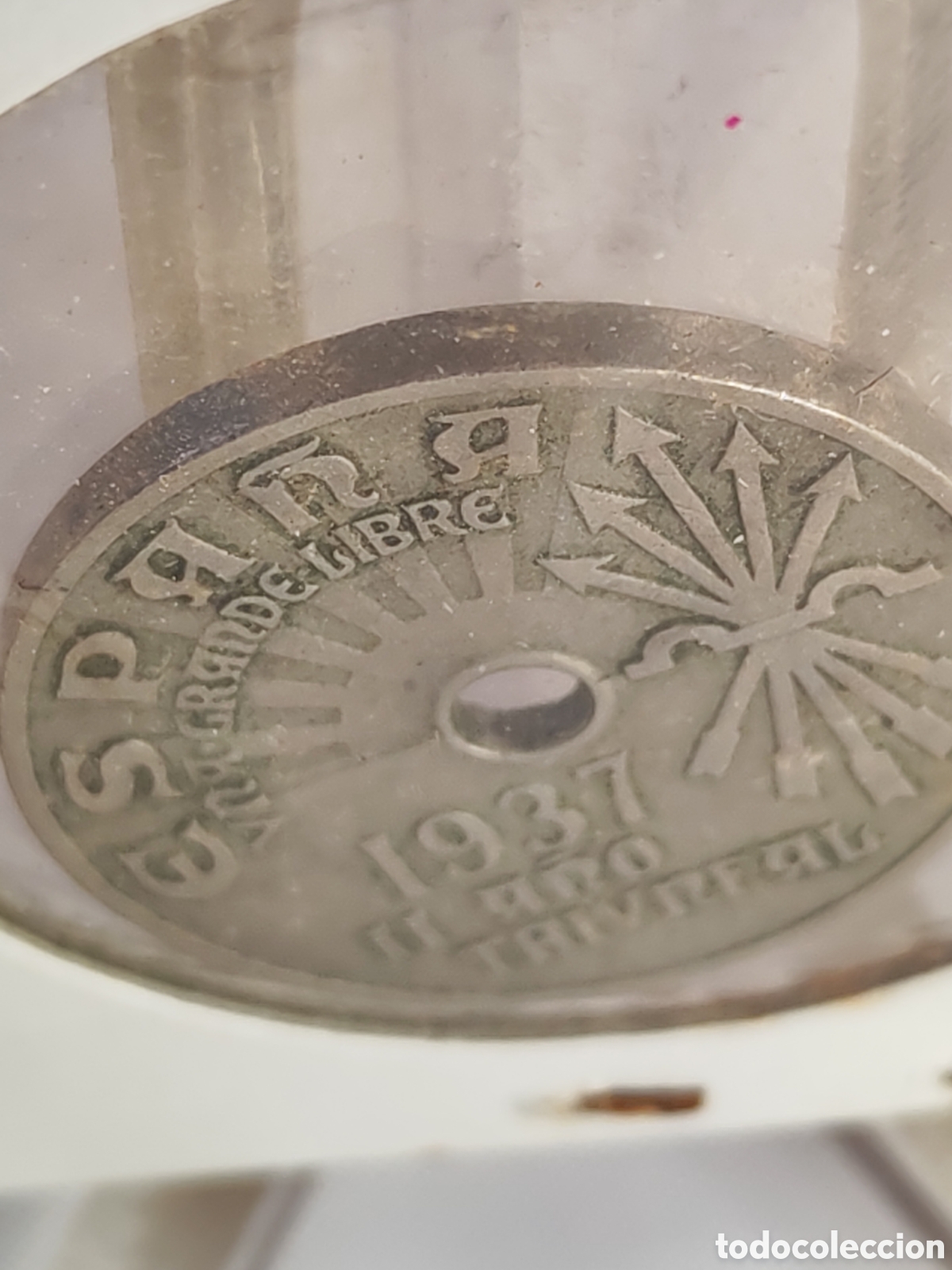 Monedas Franco: Espa&ntilde;a. 25 centimos. 1937. Viena. - Foto 5