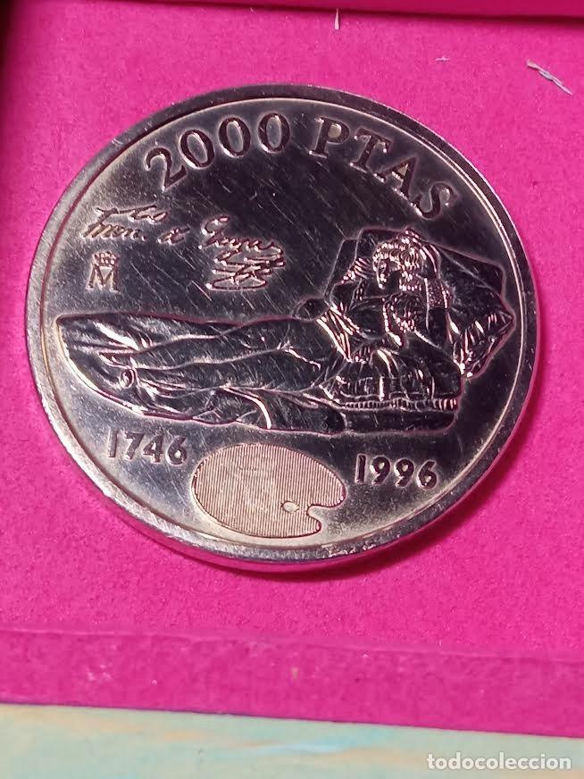 M&uuml;nzen unter Franco: Moneda 250&ordm; aniversario del nacimiento de Francisco de Goya (Plata 0.925, 18g)