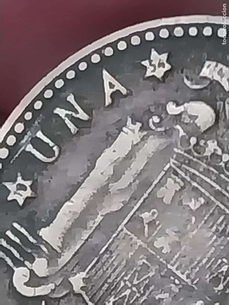 Monedas Franco: PESETA PTA 1947 ESTRELLAS 19 54 MONEDA CIRCULADA ESTADO ESPA&Ntilde;OL ORIGINAL ---***