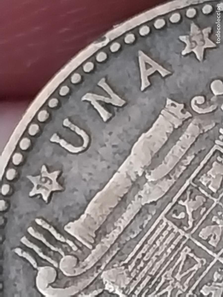 Monedas Franco: PESETA PTA 1947 ESTRELLA 19 53 MONEDA CIRCULADA ESTADO ESPA&Ntilde;OL ORIGINAL --*-*.