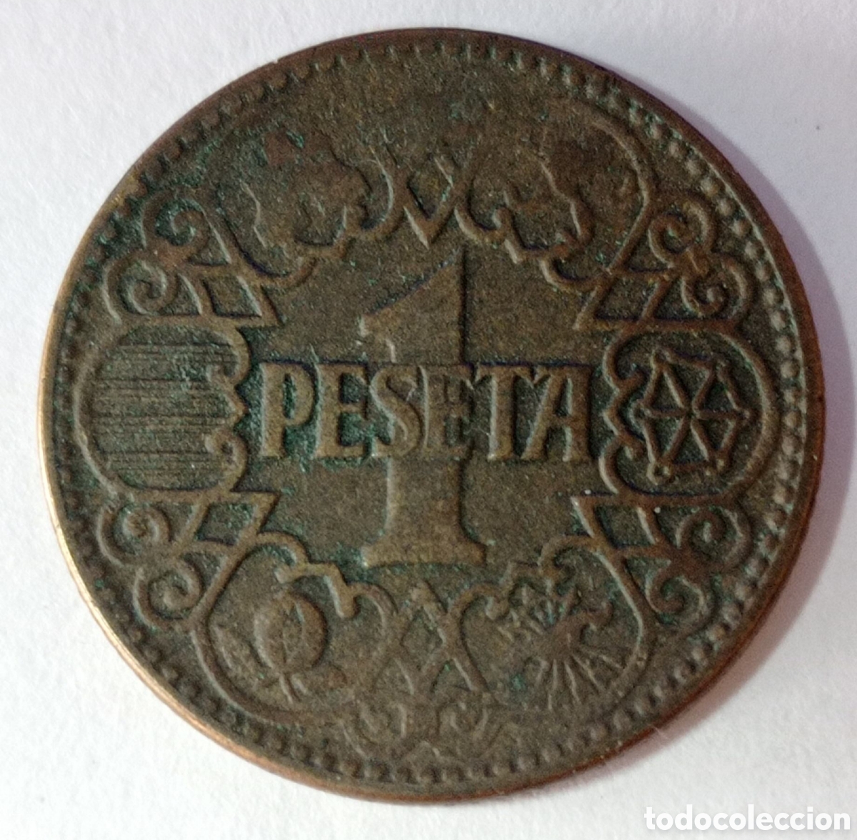 Monedas Franco: MONEDA 1 PESETA FRANCO 1944 ESPA&Ntilde;A