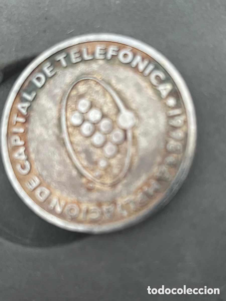 Monedas Franco: Moneda de colecci&oacute;n telef&oacute;nica - Foto 5