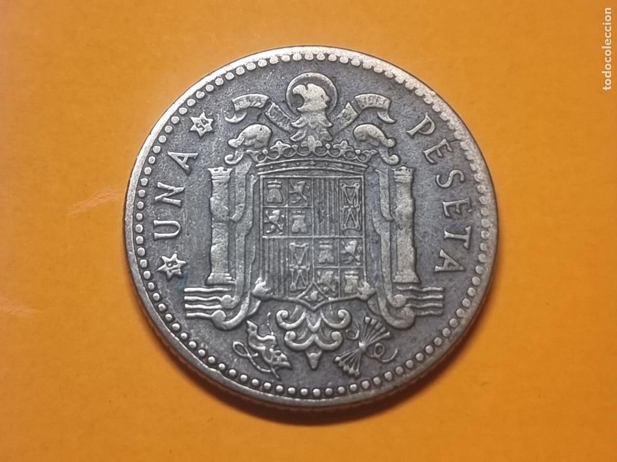 Monedas Franco: 1 PESETA 1947 54 MBC+++