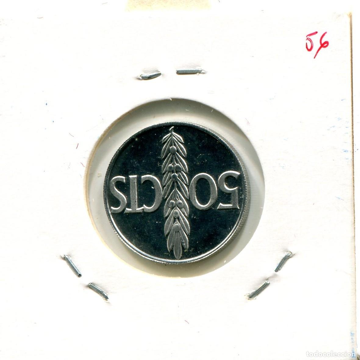 Monedas Franco: 50 CENTIMOS DICTADURA A&Ntilde;O 1966 *75 ( PROOF ) ( MES4656 ) - Foto 2