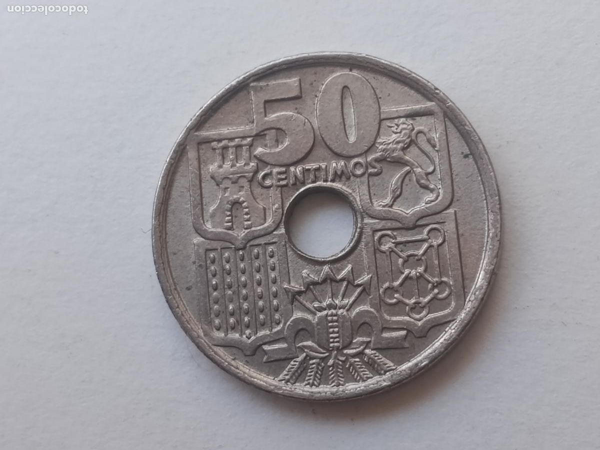 Monedas Franco: 50 c&eacute;ntimos de 1963 estrella 65 SC- - Foto 2